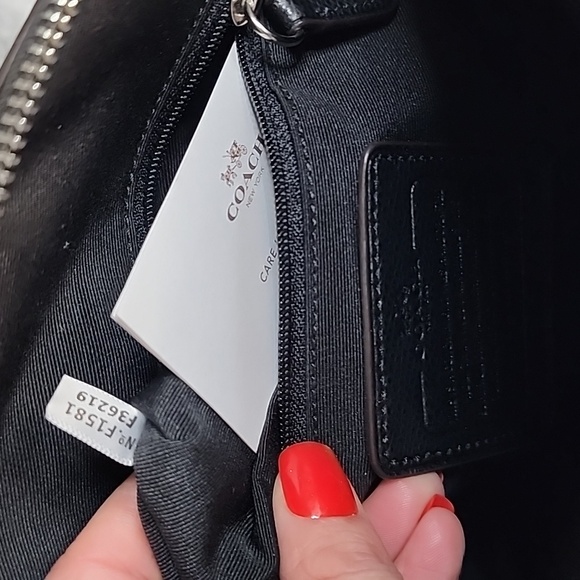 Coach NWOT Mini Cora Ocelot Leopard Satchel (msrp $279) - Picture 4 of 4